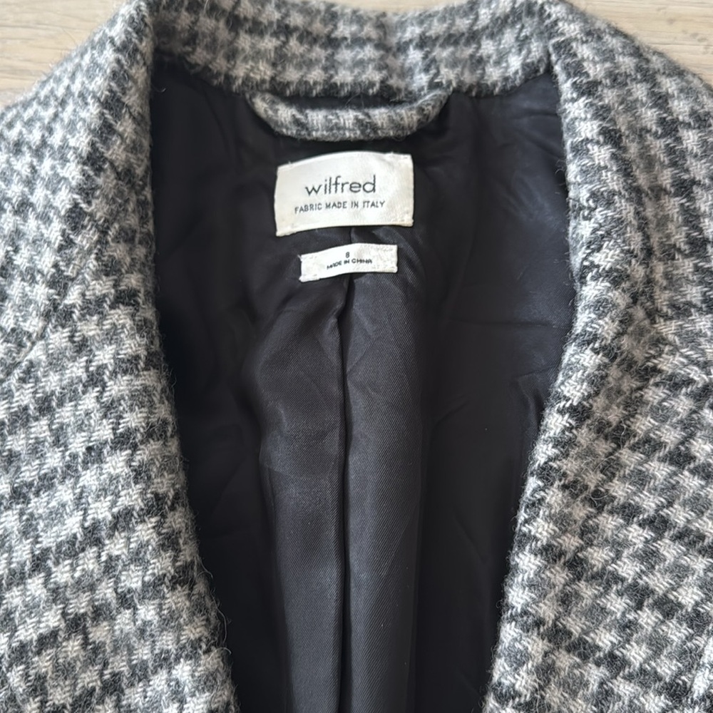 **Wilfred Black and White Sport Coat with Modern Fit - Picture 3 of 5